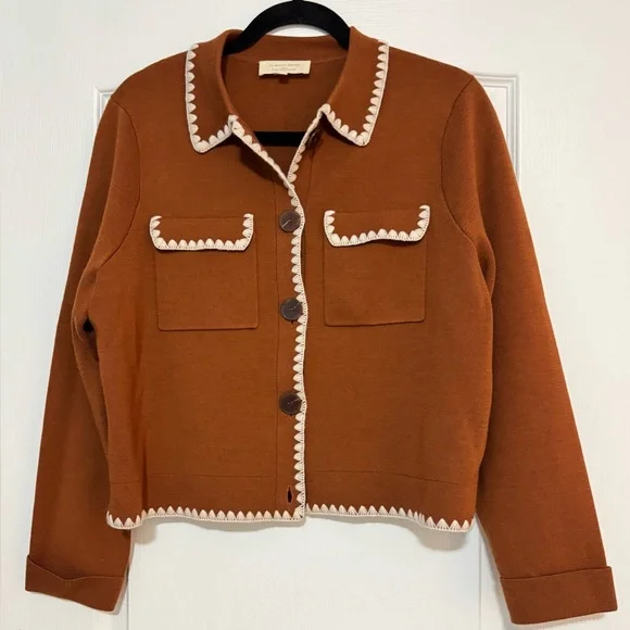 Sezane limited edition Betty cardigan. Size L. - Picture 2 of 7